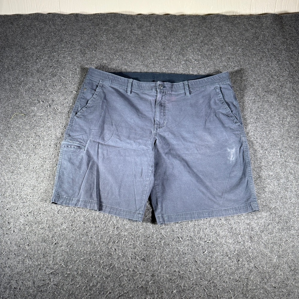 Weatherproof Mens Blue Nights Outdoor Utility Shorts 42W Comfort Waistband